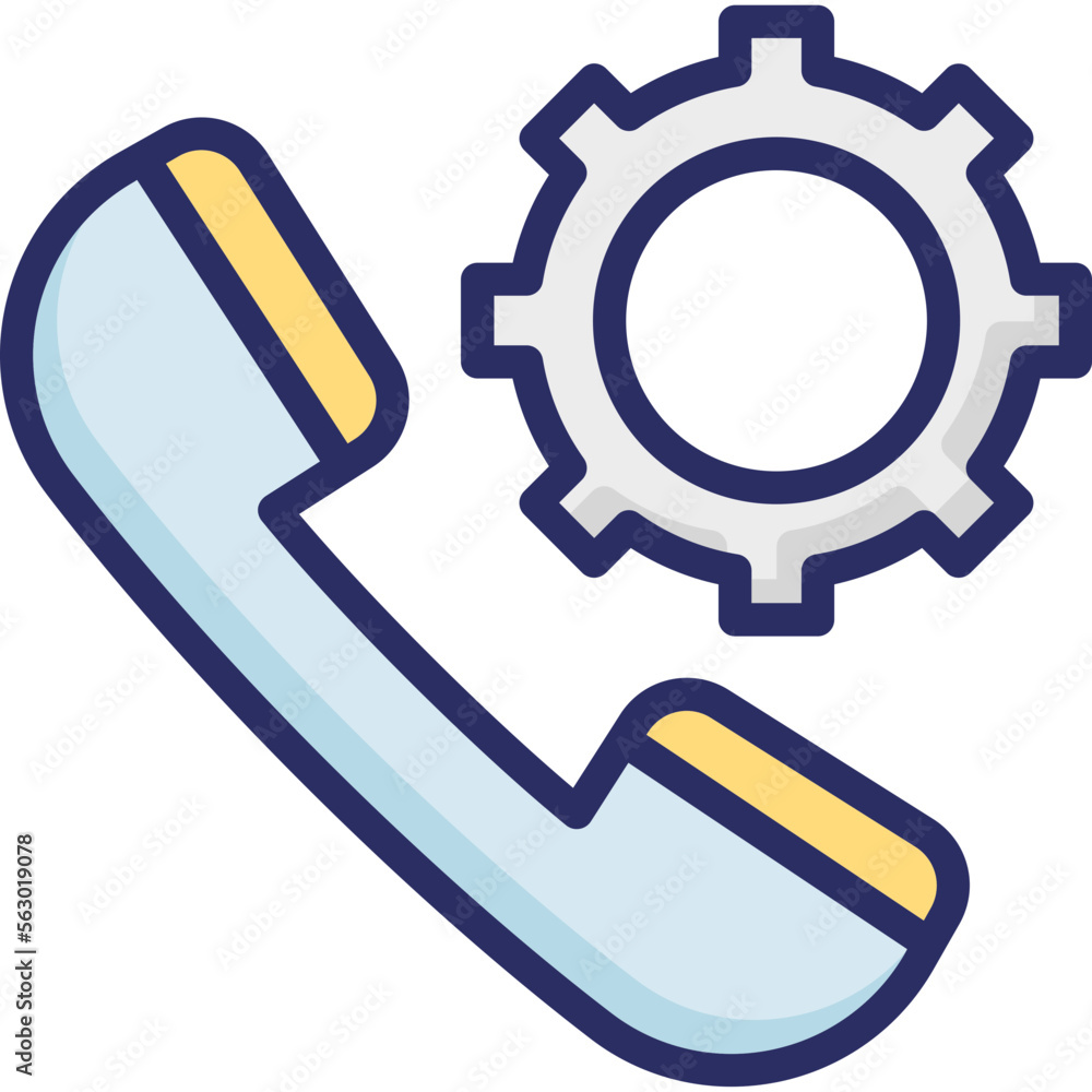 Call management, cog Vector Icon Fully Editable
Call management, cog Vector Icon Fully Editable