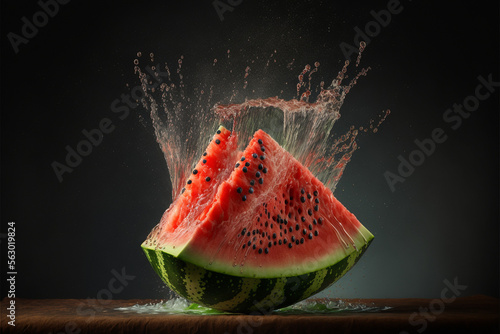 Watermelon Splash, Generative AI