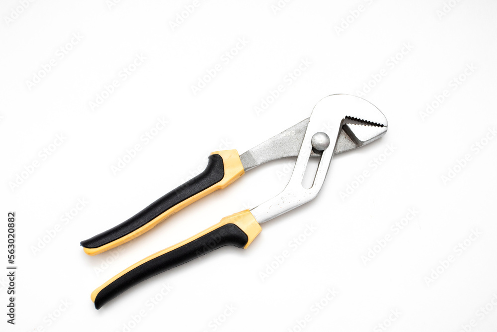 adjustable wrench isolatet on white background adjustable wrench isolatet on white background