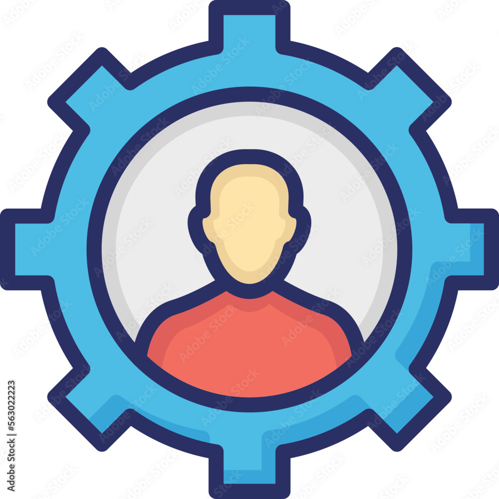 Abilities, cog Vector Icon which can easily modify or edit
Abilities, cog Vector Icon which can easily modify or edit