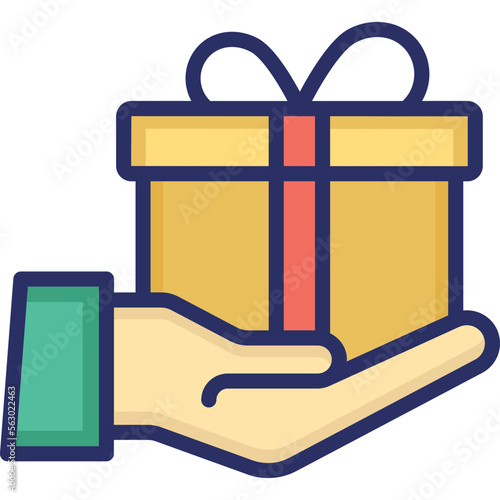 Altruism, care Vector Icon

