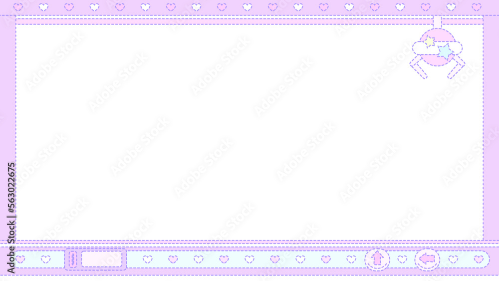 ⭐︎クレーンゲームなフレーム★ベクター