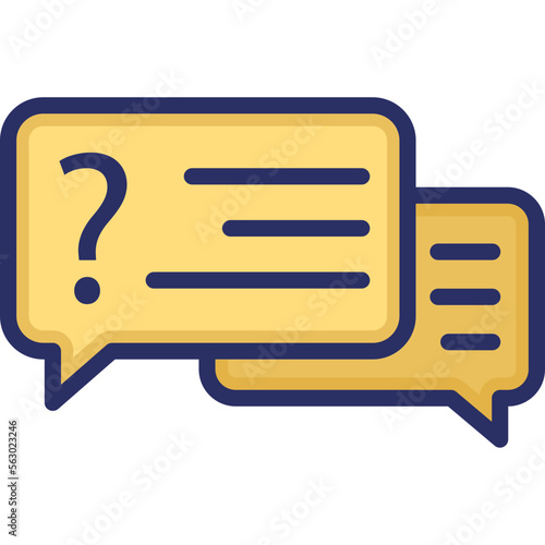 Faq, query Vector Icon

