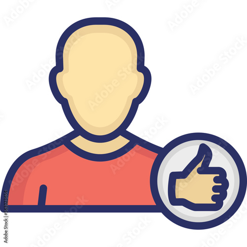 Customer satisfaction, feedback Vector Icon

