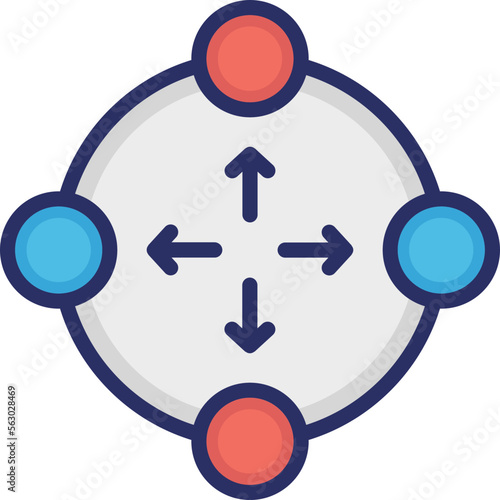 Absorb, engage Vector Icon

