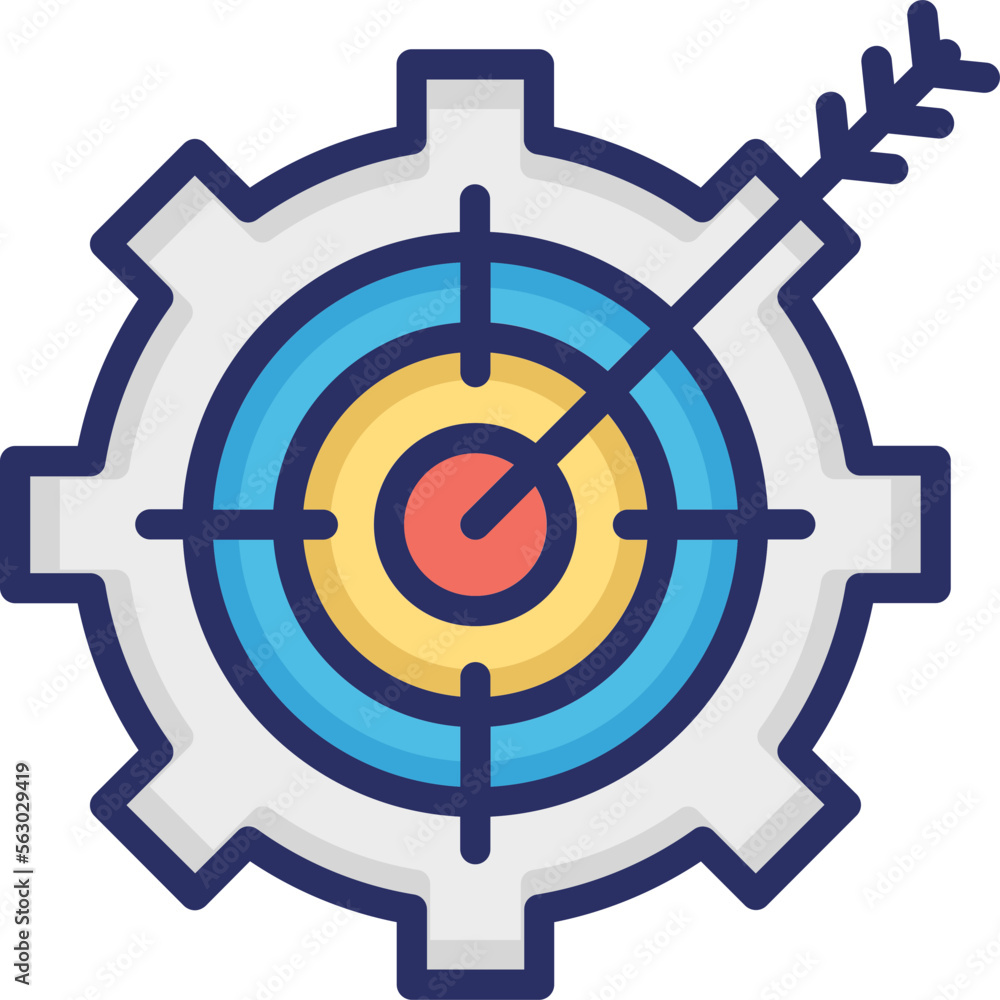 Arrows, dartboard Vector Icon Arrows, dartboard Vector Icon