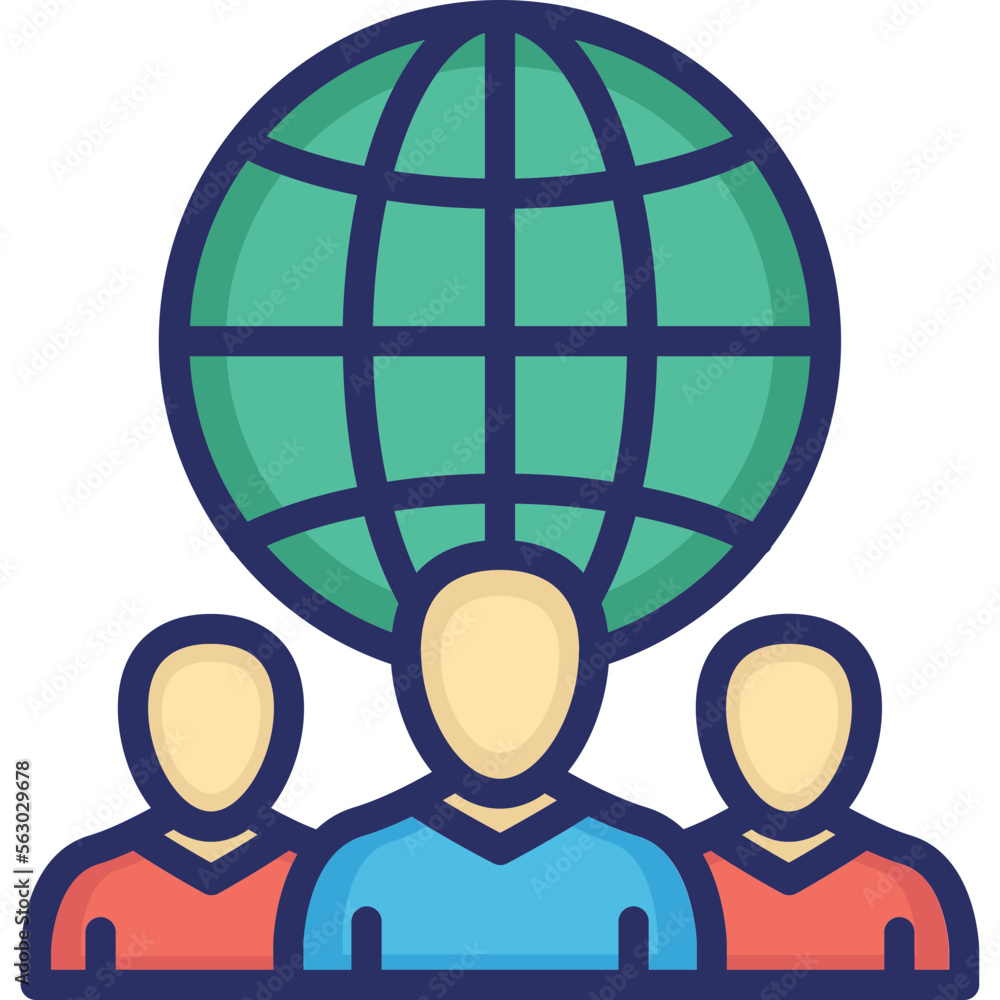 Business app, business contacts Vector Icon
Business app, business contacts Vector Icon