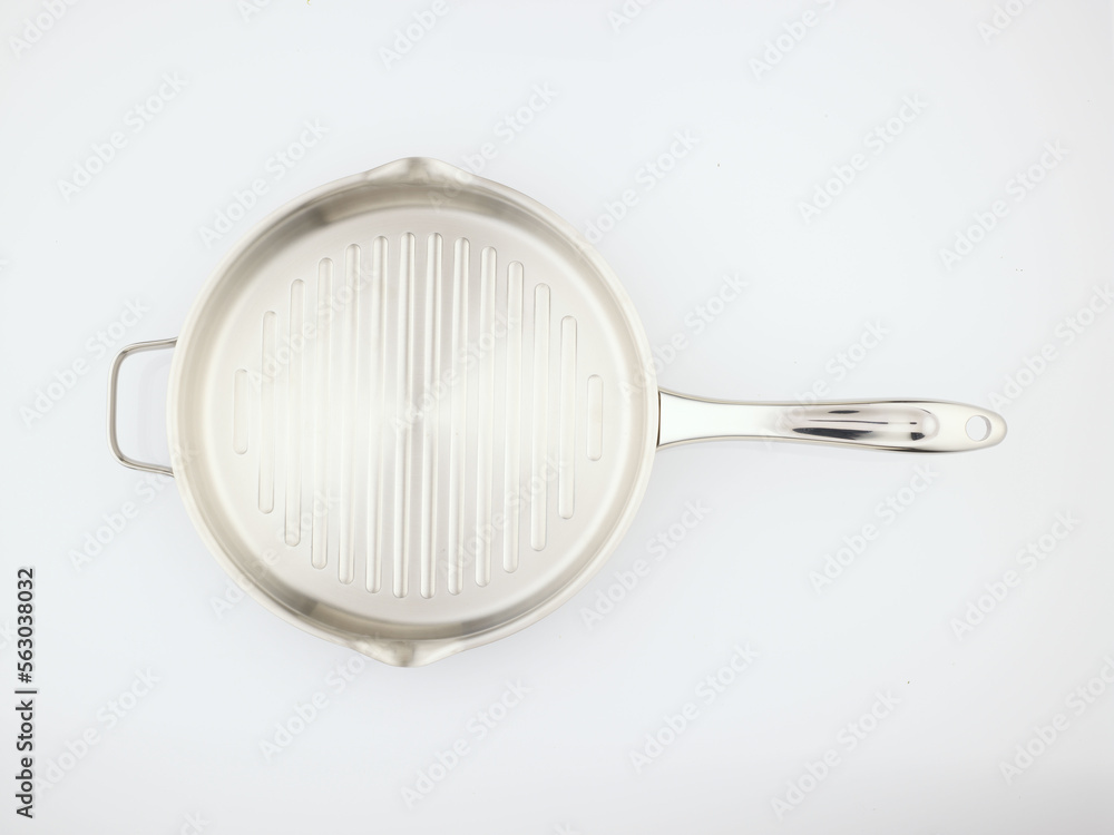 stainless steel grill pan top view stainless steel grill pan top view