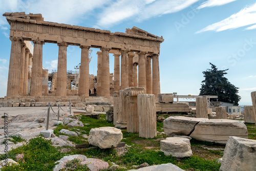 ancient building in Athens Greece