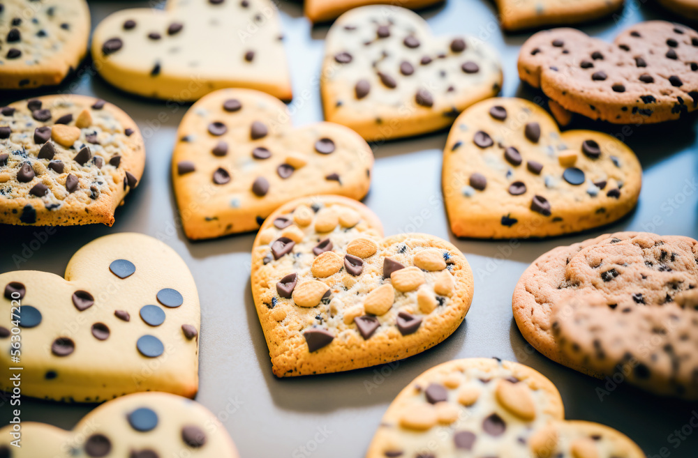heart shaped cookies,heart shaped cookie,Valentine's Day Cookies, Handmade Cookies