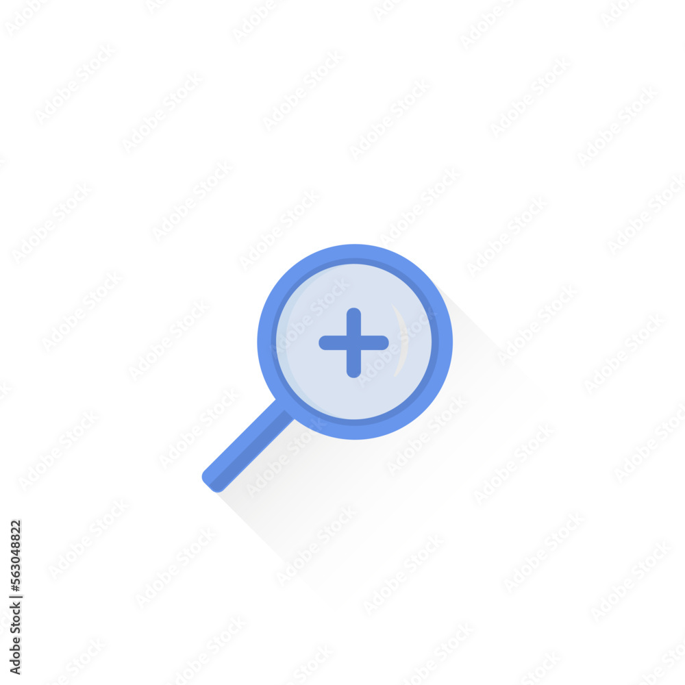 vector magnifying glass zoom icon vector magnifying glass zoom icon