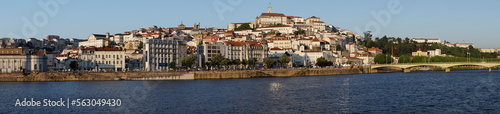 View of Coimbra from the Mondego River, Portugal