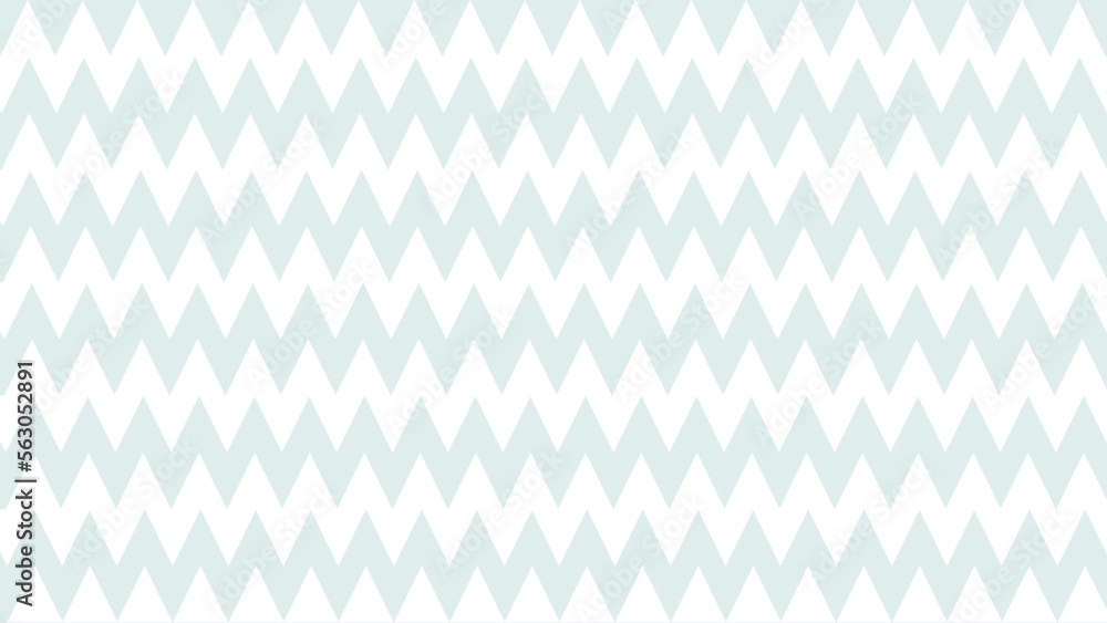 Blue with white zigzag background