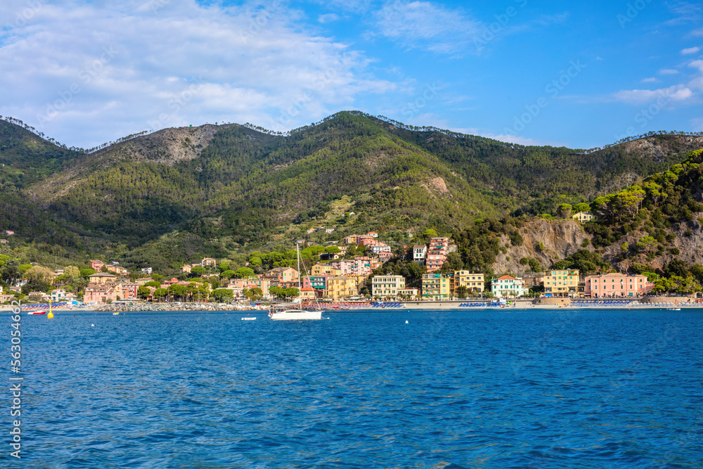 Cinque Terre coast with Monterosso al Mare village, Italy