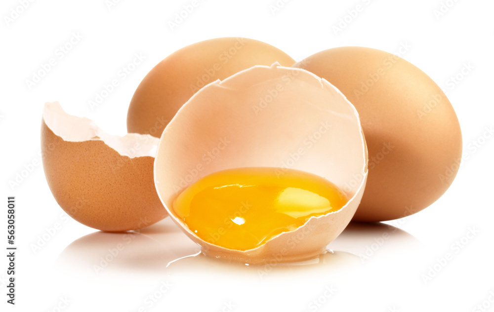 Brown Eggs with Yolk - PNG with Transparent Background Brown Eggs with Yolk - PNG with Transparent Background