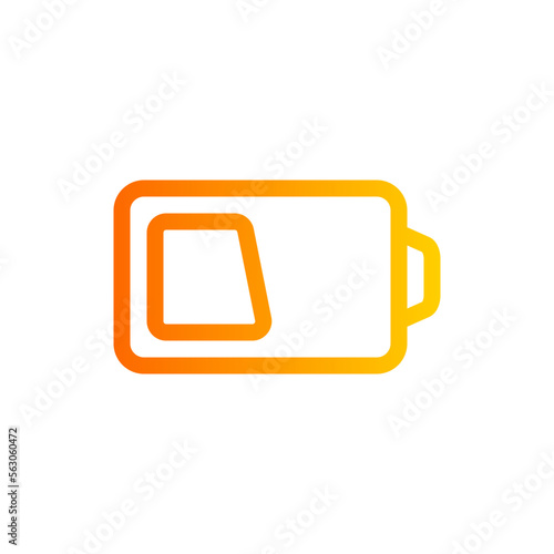 partial gradient icon