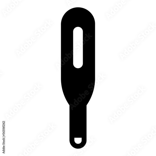 thermometer temperature check icon. medical equipment