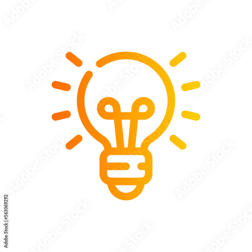 idea gradient icon