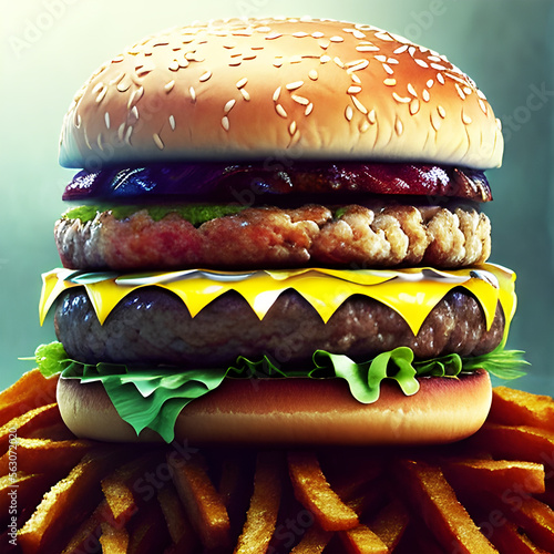 Big burger fast food