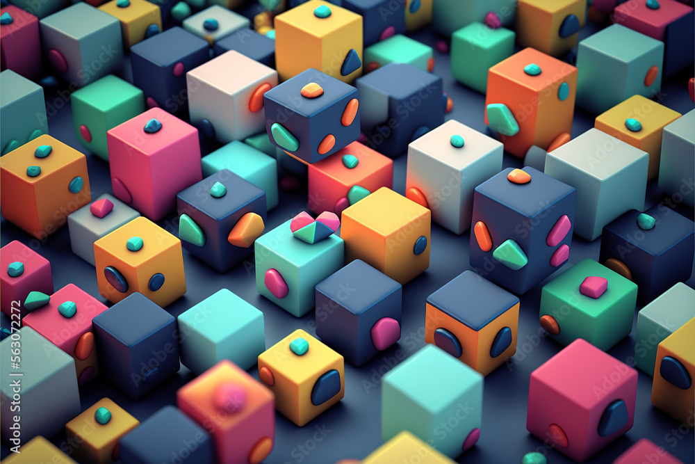 Mystic places, geometric shapes, vibrant colors Mystic places, geometric shapes, vibrant colors