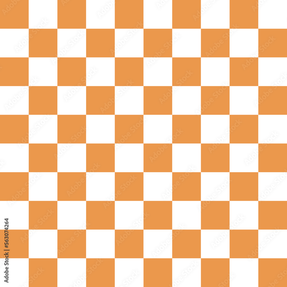Cute pattern geometric style. square table pattern orange grid background. Abstract,vector,illustration. use for texture,clothing,wrapping,decoration,carpet,wallpaper. Cute pattern geometric style. square table pattern orange grid background. Abstract,vector,illustration. use for texture,clothing,wrapping,decoration,carpet,wallpaper.