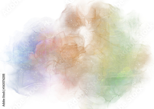 watercolor with transparent background	