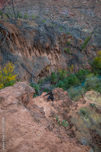 canyon of the river photo