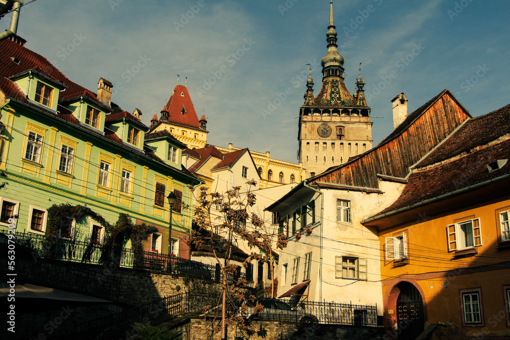 Obraz premium city old town