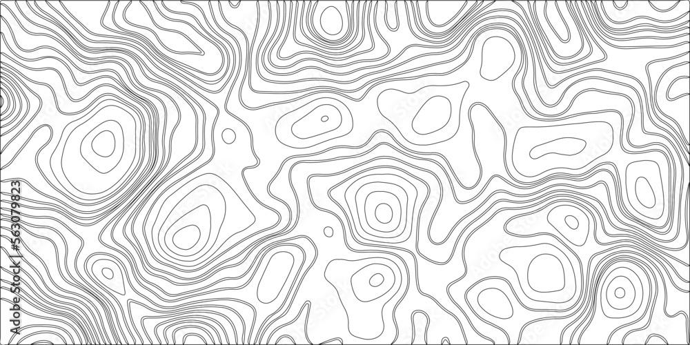 Topographic map background geographic line map with elevation assignments. Modern design with White background with topographic wavy pattern design.paper texture Imitation of a geographical map shades Topographic map background geographic line map with elevation assignments. Modern design with White background with topographic wavy pattern design.paper texture Imitation of a geographical map shades
