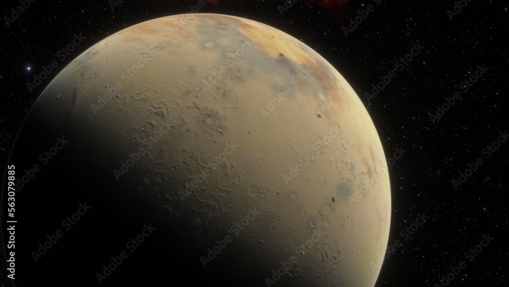 Abstract planets and space background
Abstract planets and space background