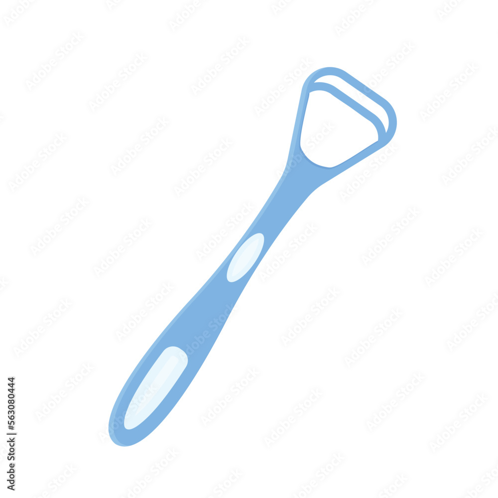 tongue cleaner icon- vector illustration tongue cleaner icon- vector illustration