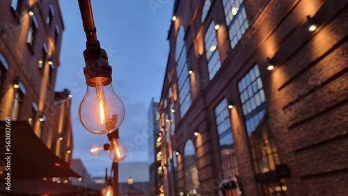 Photography beautiful lightbulb in Oslo