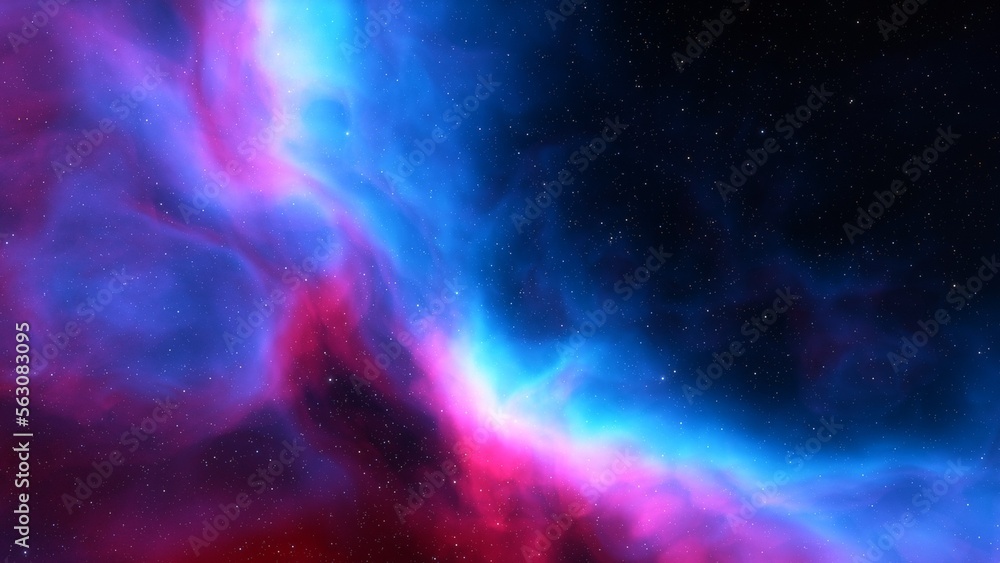 Fototapeta premium Space nebula