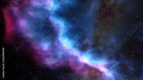 Wallpaper Mural Night sky - Universe filled with stars, nebula and galaxy
 Torontodigital.ca