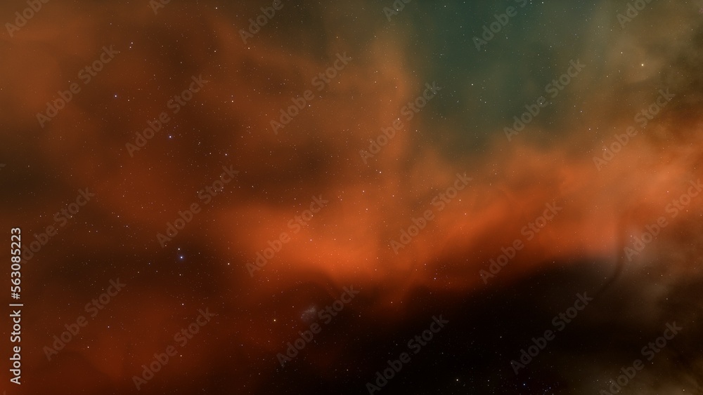Space nebula.
Space nebula.