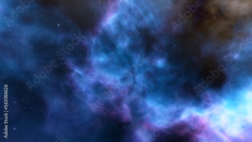 red-violet nebula in outer space  horsehead nebula  unusual colorful nebula in a distant galaxy  red nebula 3d render 