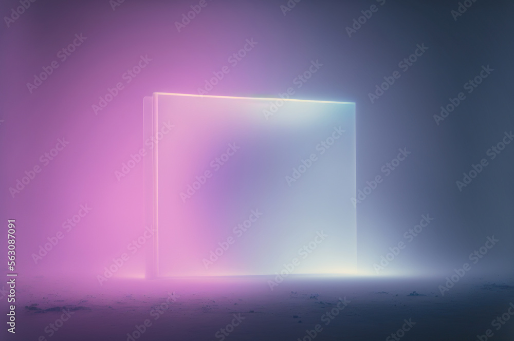 Square shaped luminous installation art,abstract background,Concept Design Art Square shaped luminous installation art,abstract background,Concept Design Art