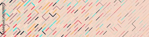 Color rotated lines background abstract illustration