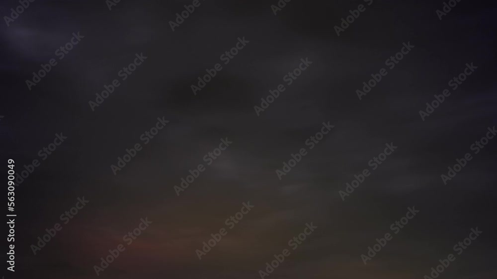 Night moon rising on the horizon above the clouds. Night moon rising on the horizon above the clouds.