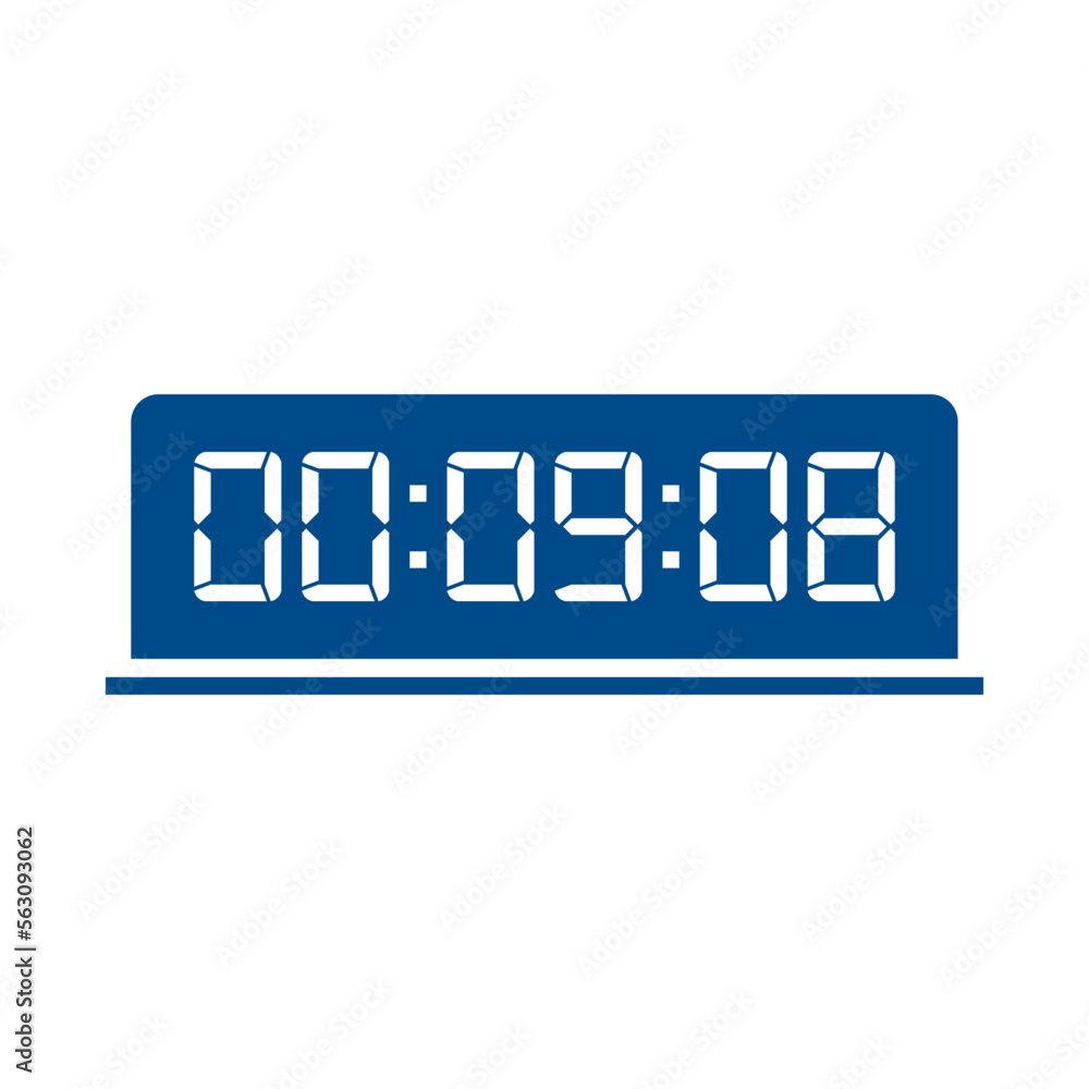 Digital, clock, led icon vector image. Can also be used for home electronics and appliances. Suitable for mobile apps, web apps and print media. Digital, clock, led icon vector image. Can also be used for home electronics and appliances. Suitable for mobile apps, web apps and print media.