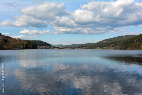 On the Titisee overlooking the village of Neustadt © Claudia Evans 