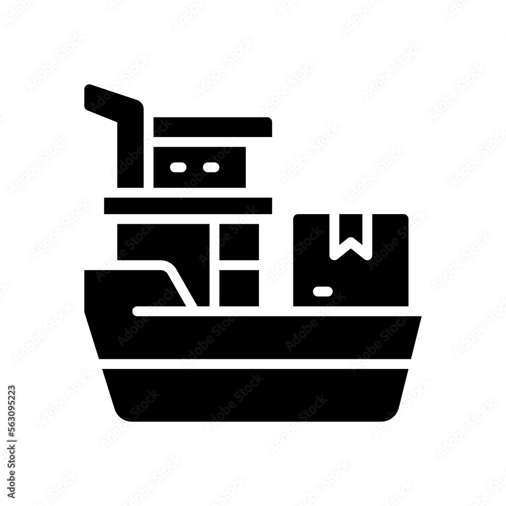 cargo ship icon for your website, mobile, presentation, and logo design. cargo ship icon for your website, mobile, presentation, and logo design.