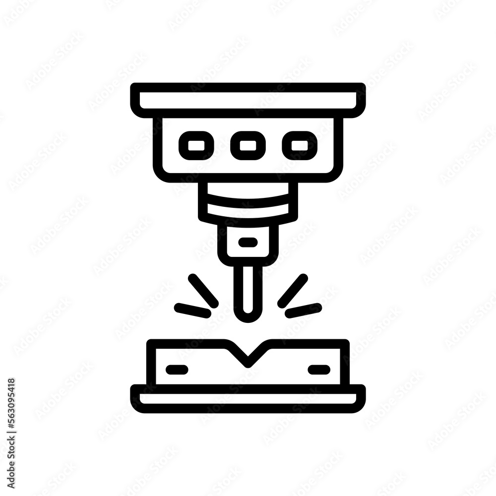 laser cutting icon for your website, mobile, presentation, and logo design. laser cutting icon for your website, mobile, presentation, and logo design.