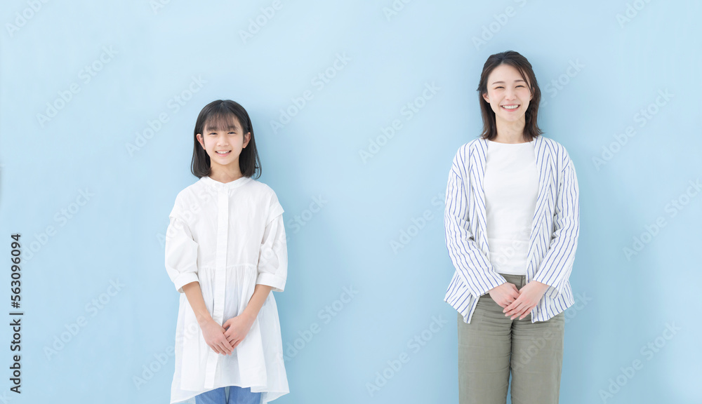 親子・ブルーバック 親子・ブルーバック