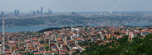 Camlica Hill is one of the most beautiful views of Istanbul.