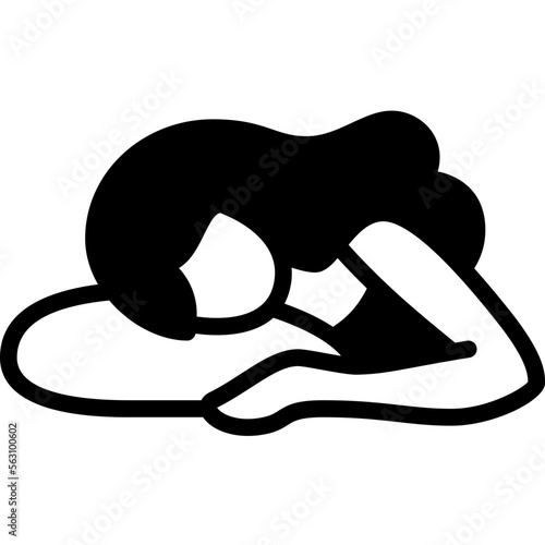 sleep solid icon