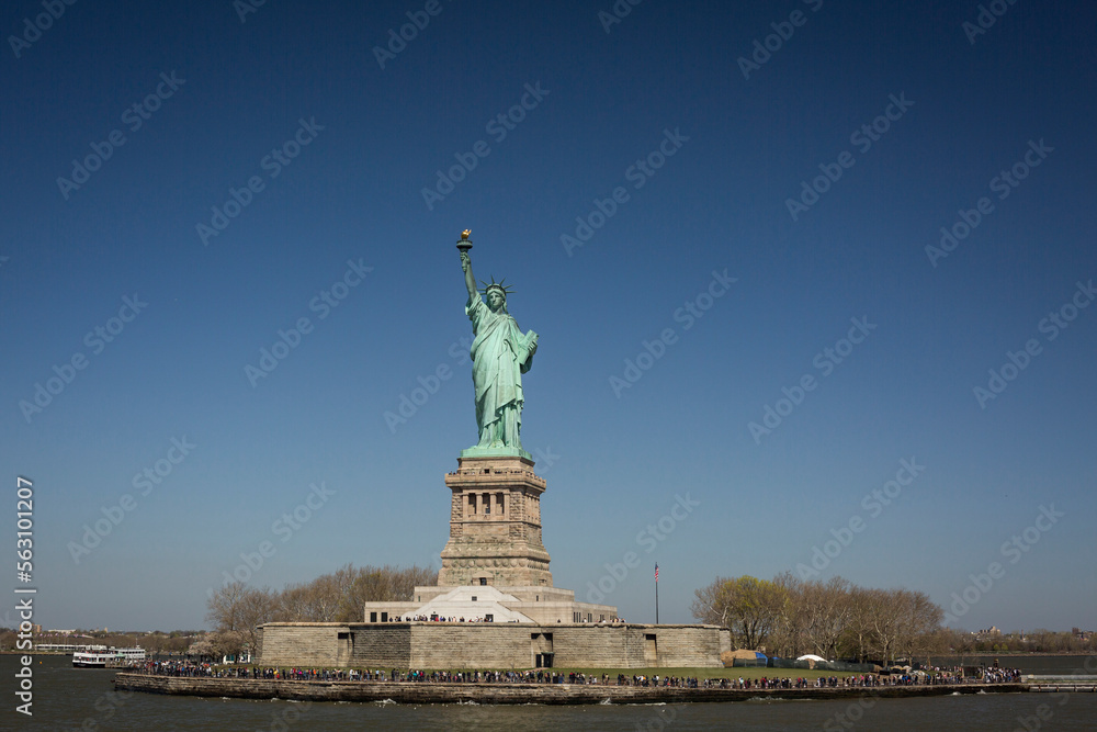 Statue of Liberty in Liberty Island, New York Statue of Liberty in Liberty Island, New York