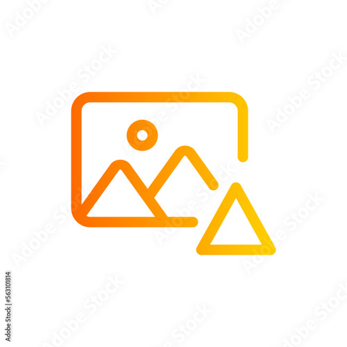 sharpen gradient icon