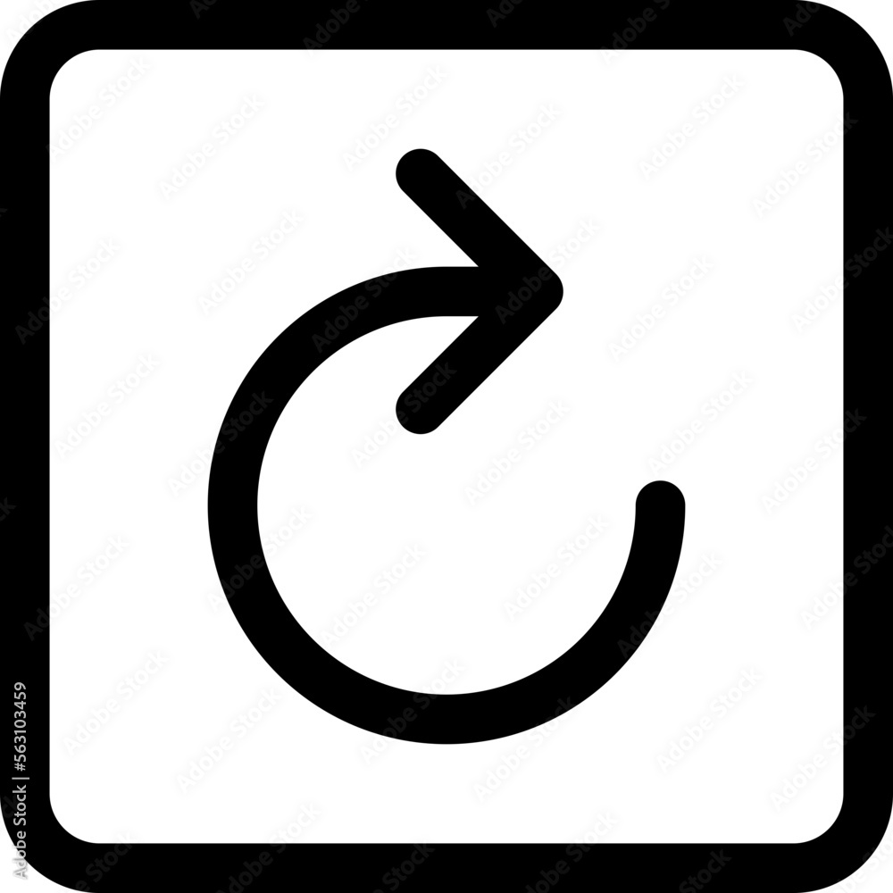 Refresh arrow right icon Refresh arrow right icon