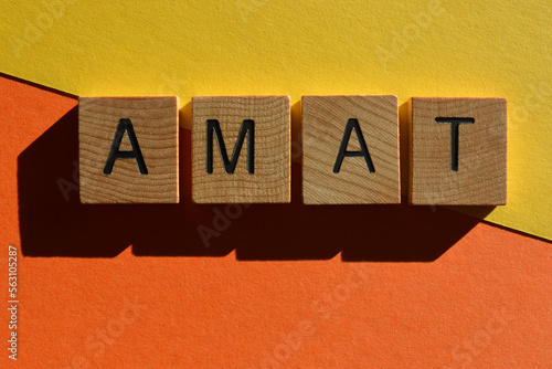 AMAT, acronym as banner headline